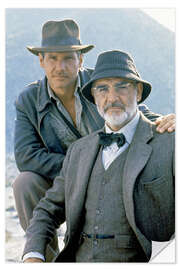 Wall sticker Indiana Jones: Harrison Ford and Sean Connery