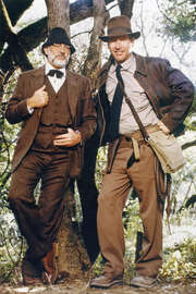 Magnettafel Indiana Jones: Sean Connery und Harrison Ford