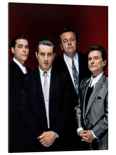 Gallery print Goodfellas: Ray Liotta, Robert De Niro, Paul Sorvino and Joe Pesci