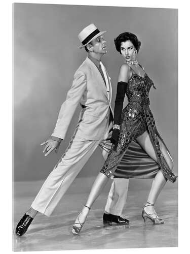 Akrylglastavla Fred Astaire and Cyd Charisse, The Band Wagon 1953