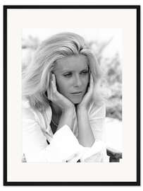 Gerahmter Kunstdruck Catherine Deneuve, La Cagna, 1971