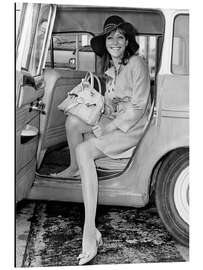 Magnettafel Schauspielerin Anna Karina