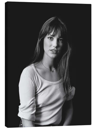 Leinwandbild Jane Birkin, 1970