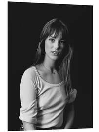 Foam board print Jane Birkin, 1970