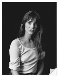 Självhäftande poster Jane Birkin, 1970