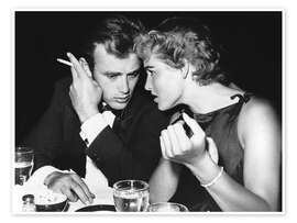 Póster James Dean and Ursula Andress