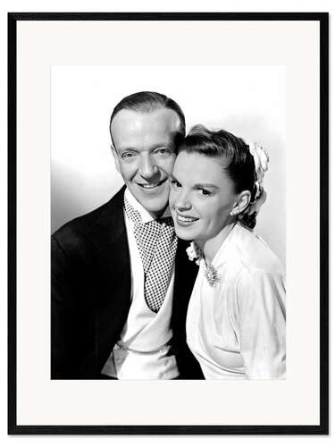 Inramat konsttryck Fred Astaire and Judy Garland, 'Easter Parade', 1948,