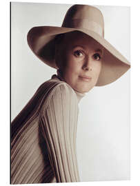 Aluminium print Catherine Deneuve, The April Fools 1969