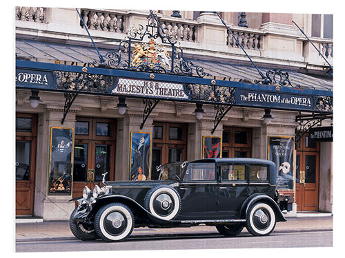 Foam board print Fred Astaire's 1927 Rolls-Royce