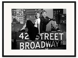 Gerahmter Kunstdruck Judy Garland und Mickey Rooney, Babes On Broadway 1941