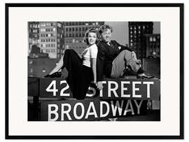 Gerahmter Kunstdruck Judy Garland und Mickey Rooney, Babes On Broadway 1941