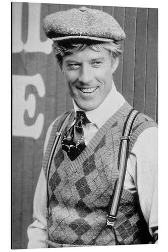 Aluminiumsbilde Robert Redford, 1973