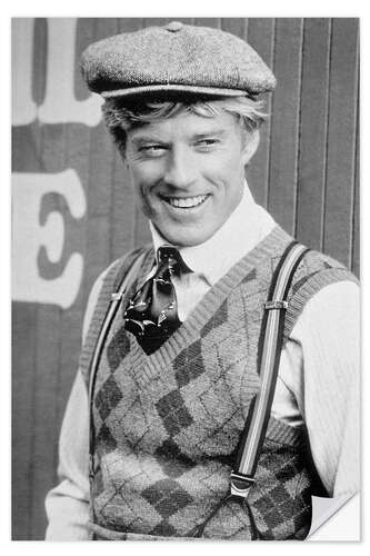 Sticker mural Robert Redford, 1973