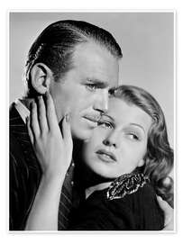 Poster Douglas Fairbanks Jr. und Rita Hayworth, Angels Over Broadway 1940