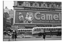 Cuadro de aluminio Times Square Advertising, New York, 1943