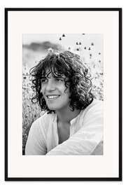 Gerahmter Kunstdruck Julien Clerc, Cannes, 1969