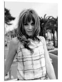 Quadro em plexi-alumínio Francoise Dorleac, Cannes Festival, 1964