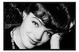 Gerahmter Kunstdruck Schauspielerin Romy Schneider, 1959