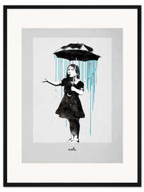 Gerahmter Kunstdruck Banksy - Nola