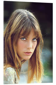 Acrylic print Jane Birkin on the French Riviera