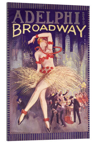 Gallery Print Broadway , Adephi Theater, London, 1926