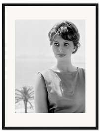 Gerahmter Kunstdruck Sophia Loren, 1934