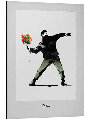 Stampa su alluminio Banksy - Excellent Throw