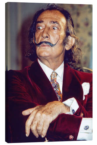 Canvas print Salvador Dali, 1968