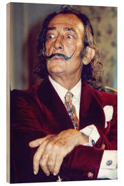 Wood print Salvador Dali, 1968