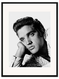 Gerahmter Kunstdruck Elvis Presley 1956