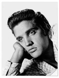 Selvklebende plakat Elvis Presley 1956