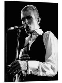 Magnettafel David Bowie im Empire Pool, Wembley, London 1976