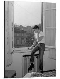 Magnettafel Der Jazz-Trompeter Chet Baker in Lucca 1961