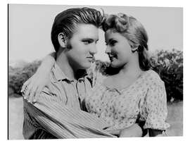 Alubild Elvis Presley und Debra Paget in "Love Me Tender".