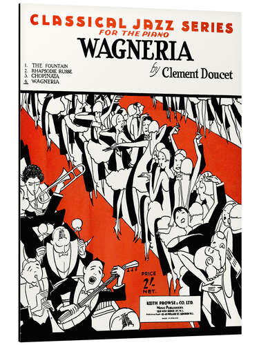 Alubild Jazz Wagneria by Clément Doucet, 1927