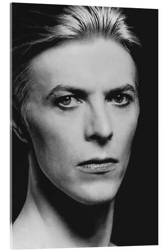 Acrylic print David Bowie portrait