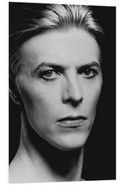 Foam board print David Bowie portrait