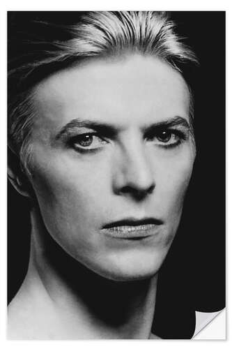 Wall sticker David Bowie portrait