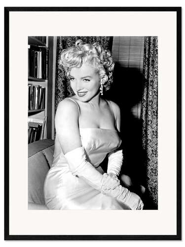 Framed art print Marilyn Monroe, 1955