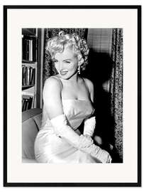 Stampa artistica con cornice Marilyn Monroe, 1955