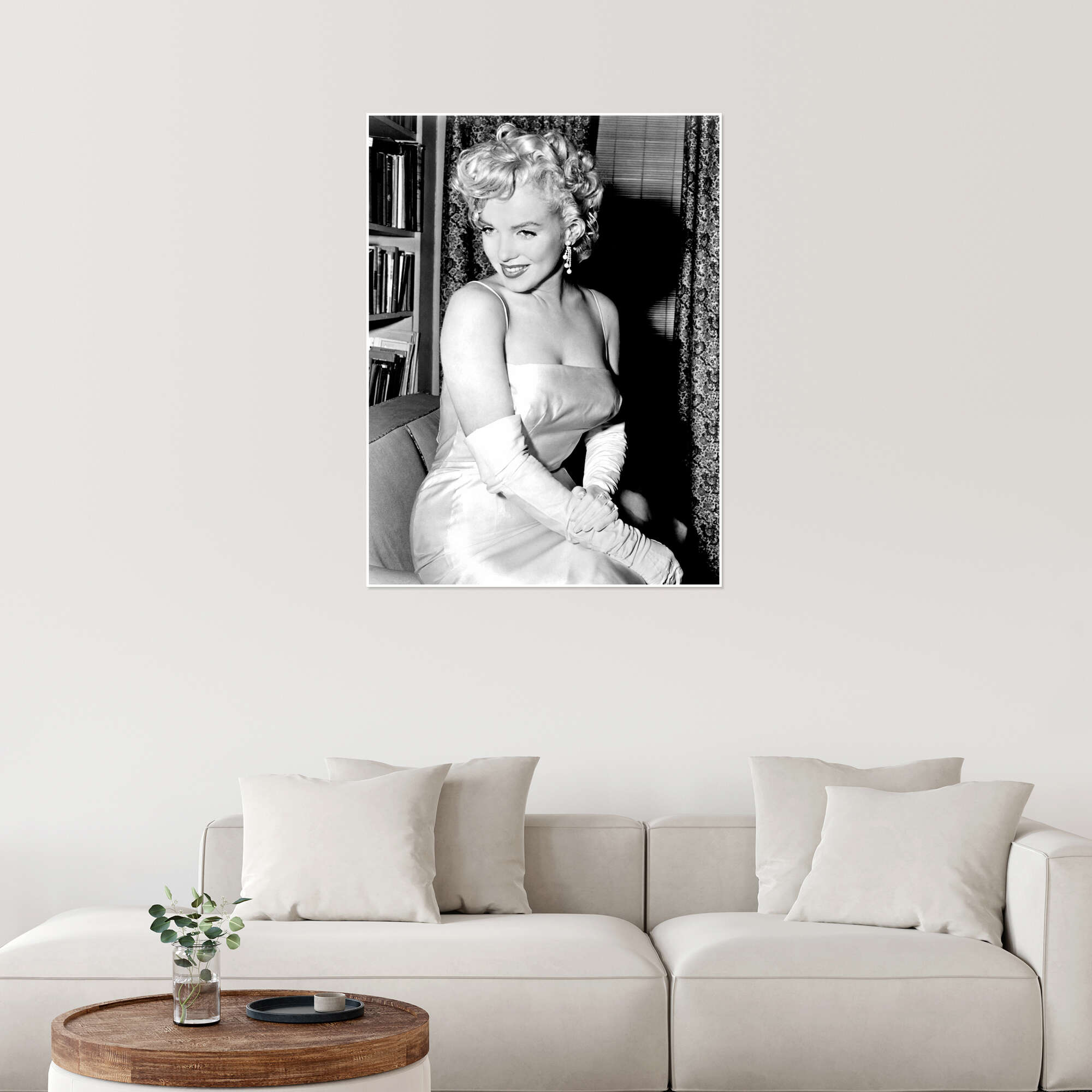Wandbild „Marilyn Monroe, 1955“ von Bridgeman Images | Posterlounge.de