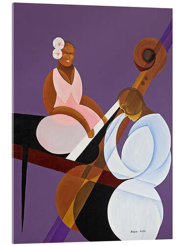 Acrylic print Lavender Jazz, 2007