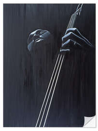 Selvklebende plakat Groove Jazz