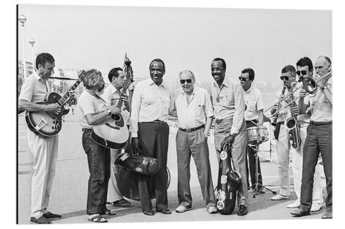 Quadro em alumínio "Boot-Leggers" at the big jazz parade in Nice, 1985