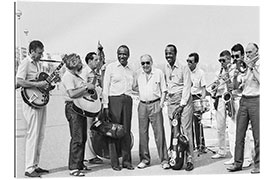 Gallery print &quot;Boot-Leggers&quot; at the big jazz parade in Nice, 1985