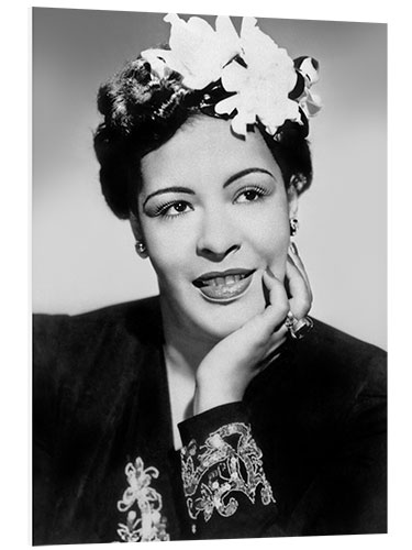 PVC print Billie Holiday, 1945