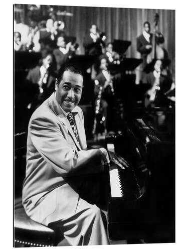 Quadro em plexi-alumínio Duke Ellington, 1950