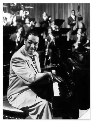 Självhäftande poster Duke Ellington, 1950