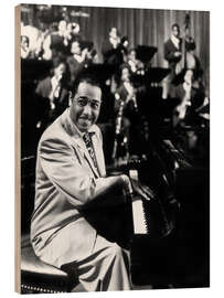 Holzbild Duke Ellington, 1950