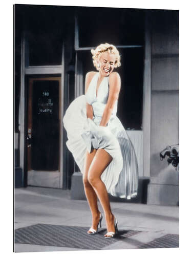 Gallery print Marilyn Monroe, Słomiany wdowiec, 1955